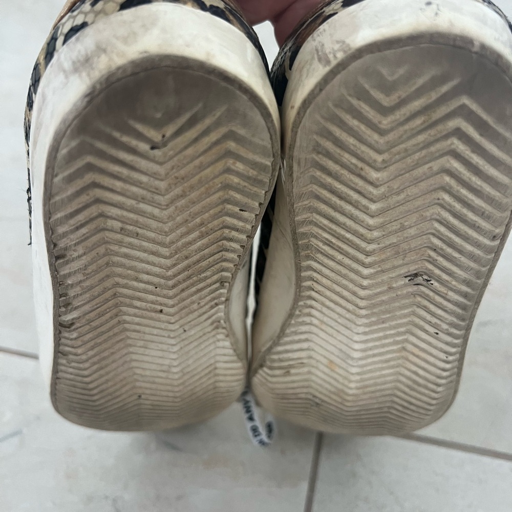Zadig and Volatair metallic leather leopard wild print size 7.5 euro 38 - Picture 7 of 9